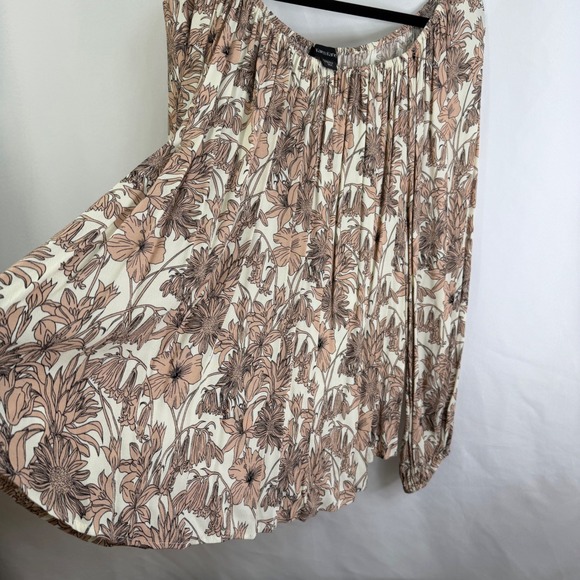 Karen Kane Womens Flowy Floral Peasant Blouse Top 3X NWT $148 Romantic Boho - Picture 6 of 11